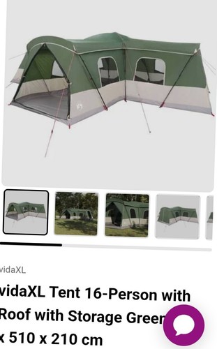 Person tent green - person,