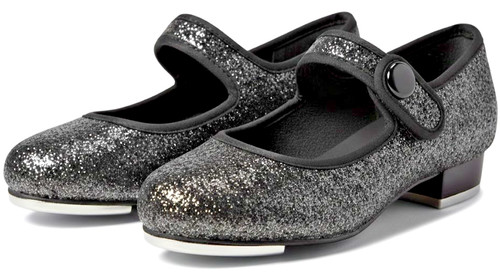 Bloch girls black glitter tap - bloch,