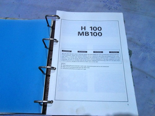 1980 1987 honda h100 - honda, mb100