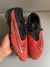 Nike Phantom GX Elite SG red black football shoes uk 9.5 eur 44.5