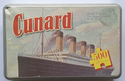 Cunard ship 500 piece jigsaw - cunard, ship-