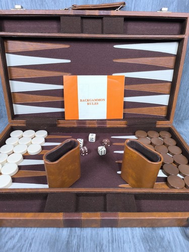 Vintage large backgammon - vintage,