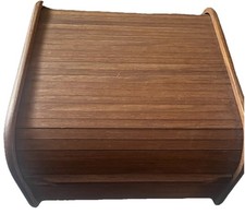 Teak Wood Tambour Tabletop