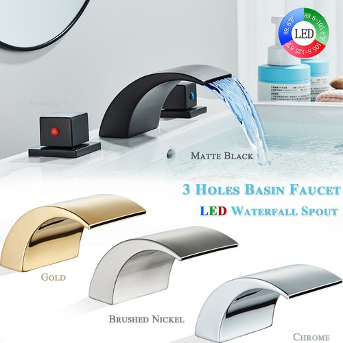 Widespread led bathroom - widespread,