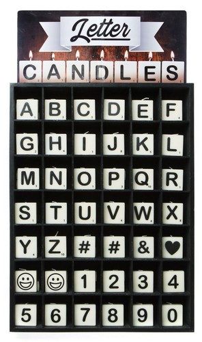 Letter candles make - make, your