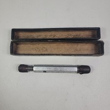 VINTAGE TAPERLOCK NO 2 PRATT & WHITNEY GO-NO-GO GAUGE 7/16-20 UNF-3B W/ BOX