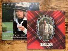 ROD STEWART Smiler / A Night On The Town 2x UK LP  A