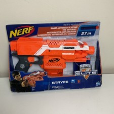 NERF N-Strike Elite A0200EU4  Stryfe Blaster - Black/Orange/White - Damaged box