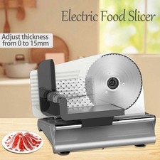 150W Electric Food Slicer Machine Stainless steel Bread Meat Cheese Slicer