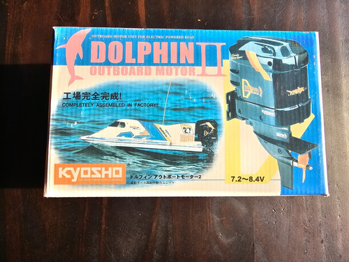 Kyosho dolphin outboard - dolphin, ii