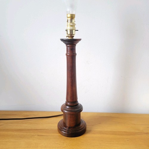 Vintage turned table - turned,