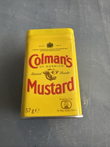 Colman mustard tin 57g - colman’s,