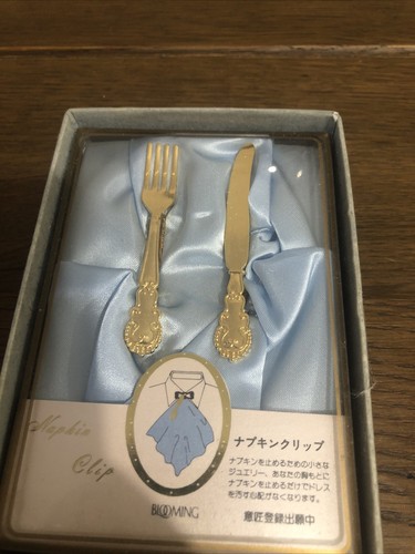 Blooming napkin clip - clip, set