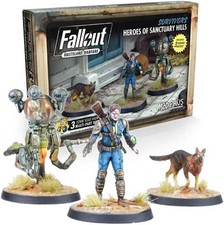 Fallout Wasteland Warfare Survivors Heroes of Sanctuary Hills Miniatures