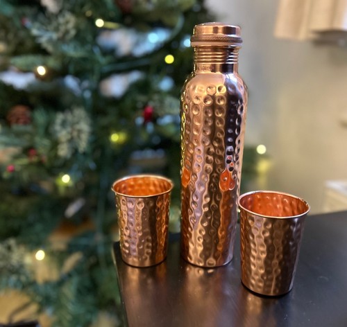 Hammered copper water - copper,