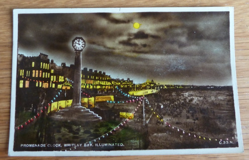 Promenade clock whitley bay - promenade,