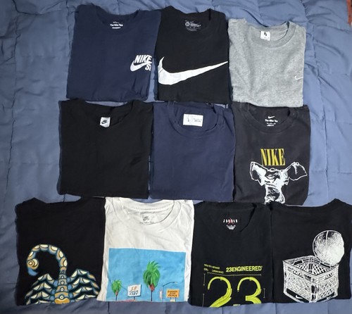 Lot nike shirts size - 10,