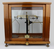 Antique Analytical Balance Scale by Baird & Tatlock, c.1940s