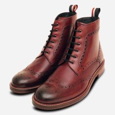 Oxblood Wingtip Sherman