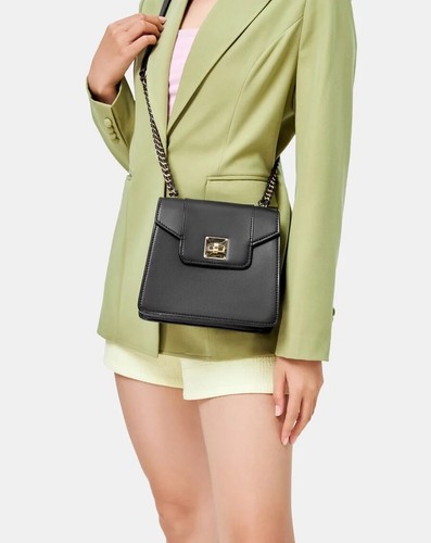 Stylized lid small handbag - lid,
