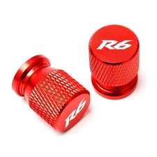 YAMAHA R6 Metal Dust Caps Pair