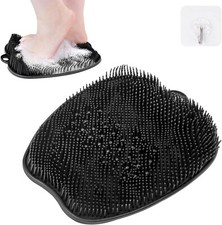 Foot Scrubber for Shower, Cleaner Massager Mat with Non-Slip Suction Cups