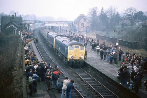 British rail 24082 ruabon - rail, 1978
