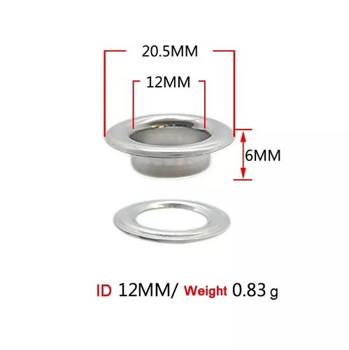 Stainless steel eyelets - steel,
