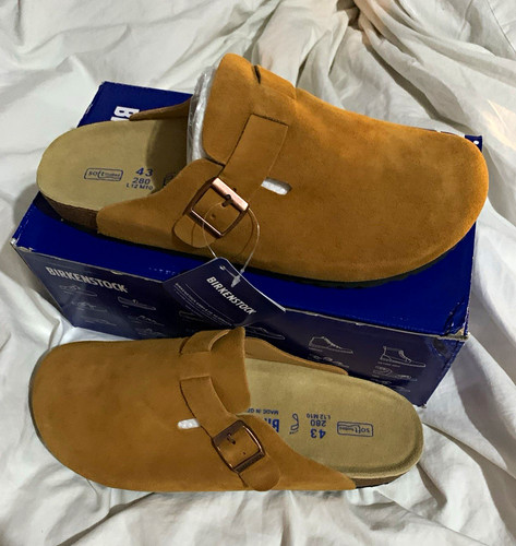 Birkenstock boston brown - birkenstock,