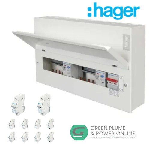 Hager split load - load, board