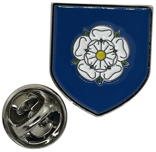 Yorkshire pin badge shield - yorkshire,