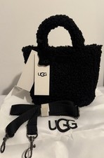 Black#UGG Australia#Mini Sherpa Tote Bag #Totebag#Black#Amazing Brand New