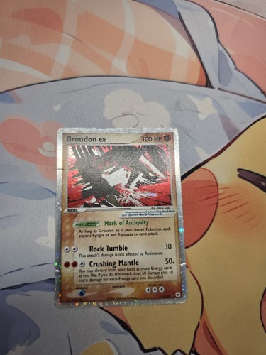 Groudon 101 pokemon - groudon, ex