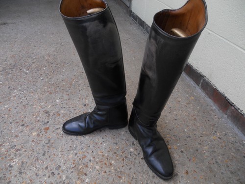 Cavallo black leather riding