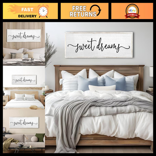 Sweet dreams wall - decor, sign