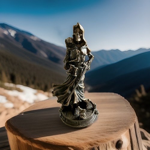 Discworld death bfigurine - discworld,
