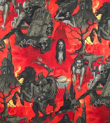 Vampire 100 cotton fabric - vampire, 100%
