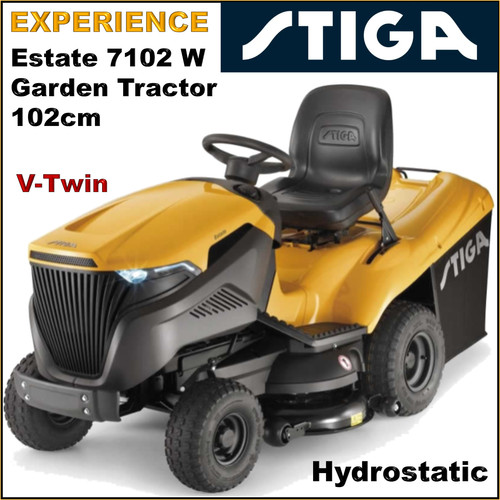 Stiga estate 7102 102cm - 102cm, ride