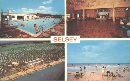 Vintage 1975 selsey - selsey, postcard