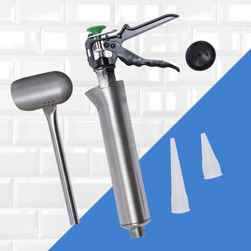 Cement mortar caulking - caulking, gun