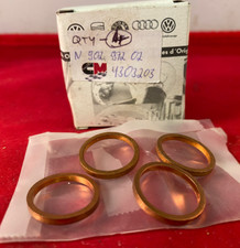VW Copper Washers (Injector) N902 972 02 -Cummins Mercruiser Diesel. 1 Lot-4pcs.
