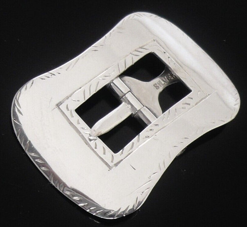 Vintage sterling silver shoe - silver,