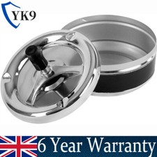 Retro Chrome Spinner Ashtray -