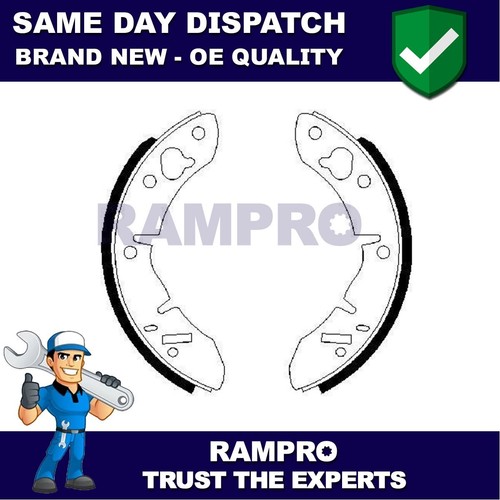 Rampro rear brake shoes set - rear,