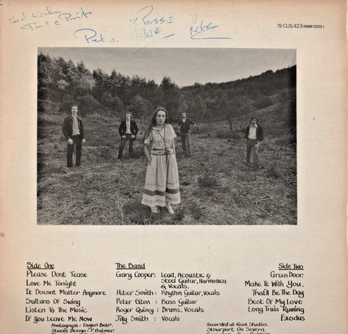 Signed past present lp - signed,
