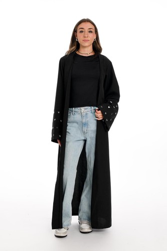 Heart sleeve open - heart, abaya-
