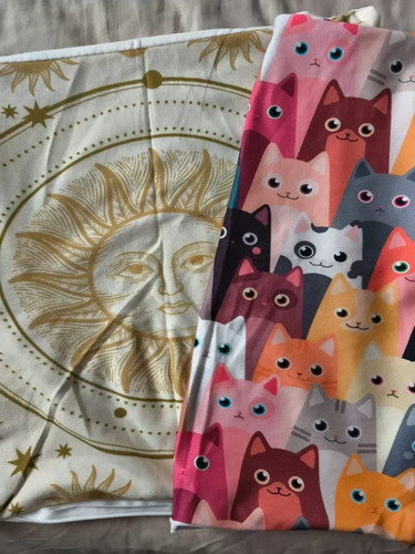 Cosmic sun colourful cats - sun,