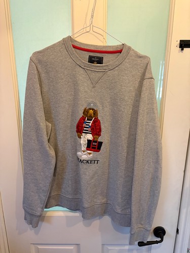 Hacket classic grey sweatshirt - hacket,
