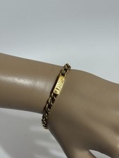Vtg Christian Dior Gold Logo