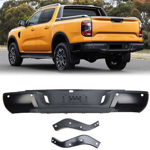 Black rear bumper - rear,